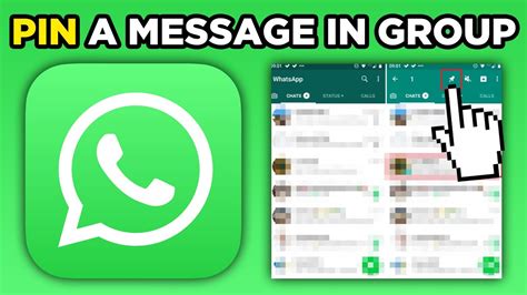 How to Pin a Message in a WhatsApp Group?