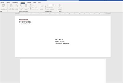 How to Print an Envelope in Microsoft Word