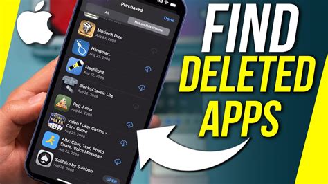 How to See Deleted Apps on iPhone