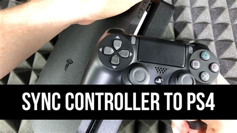 How to Sync a PS4 Controller to a PS4