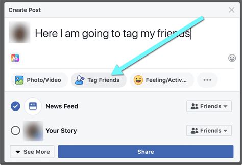 How to Tag in a Facebook Post?