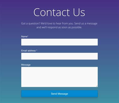 Blogger Contact Form Generator by 123FormBuilder