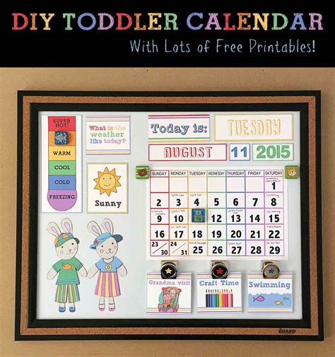10 Best Free Printable Preschool Calendars