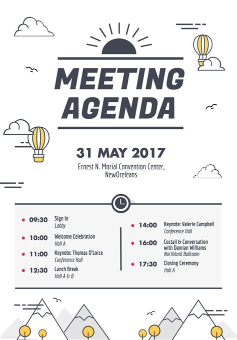 Download free Meeting Agenda Templates for Word or Google Docs. Use