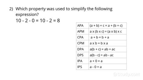 Simplifying Expressions: Leveraging Properties of Operations