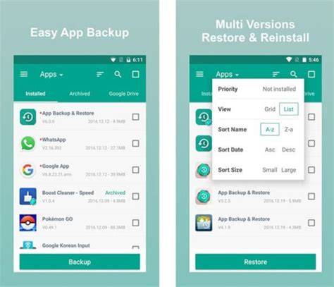 How to restore app data on a new Android phone