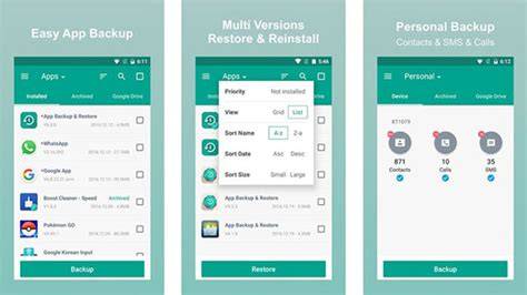 Which apps are most likely to restore well