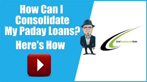 How Can I Consolidate Payday Loans