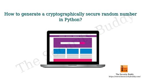 th?q=How Can I Create A Random Number That Is Cryptographically Secure In Python? - Creating Python's Cryptographically Secure Random Number: A How-To Guide