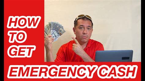 How Can I Get Emergency Cash Fast