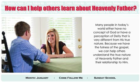 How Can I Help Others Learn About Heavenly Father