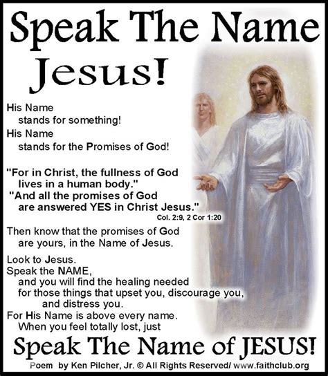 How Can I Incorporate Speaking The Name Of Jesus Into My Daily Life?