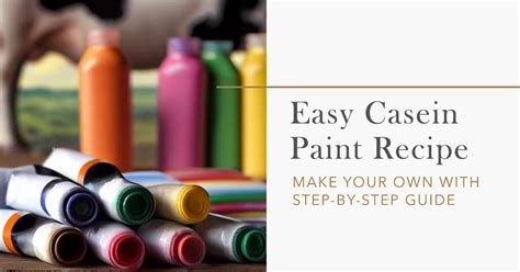 How Casein Paint is Manufactured
