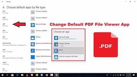 Set a new default from the app chooser