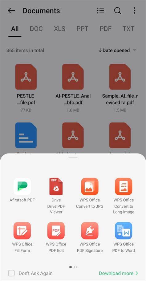 What a default PDF viewer means on Android