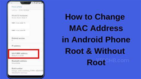 What changing the MAC address on Android really means