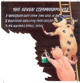 How Did The Pigs Break The Commandments In Animal Farm