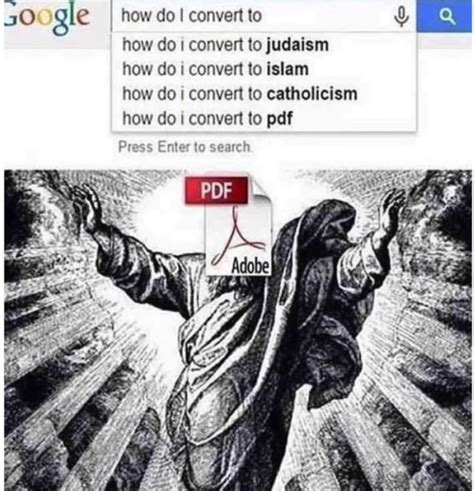 How Do I Convert To Pdf Meme