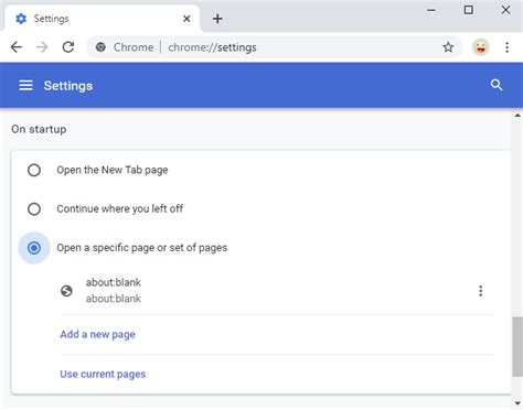 How Do I Get Rid of About:blank Error On Chrome
