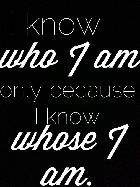 Know Who AM