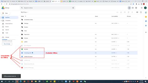 How Do Offline Files Work in Google Drive