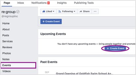 Can You Create An Event On A Facebook Business Page Business Walls