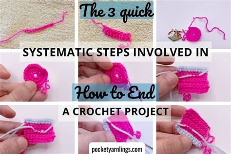 How Do You End A Crochet Project