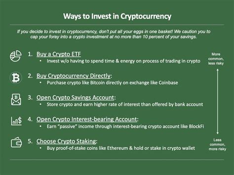How Do You Invest In Crypto