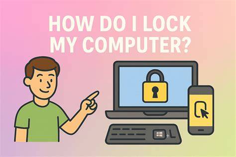 How Do You Lock A Computer