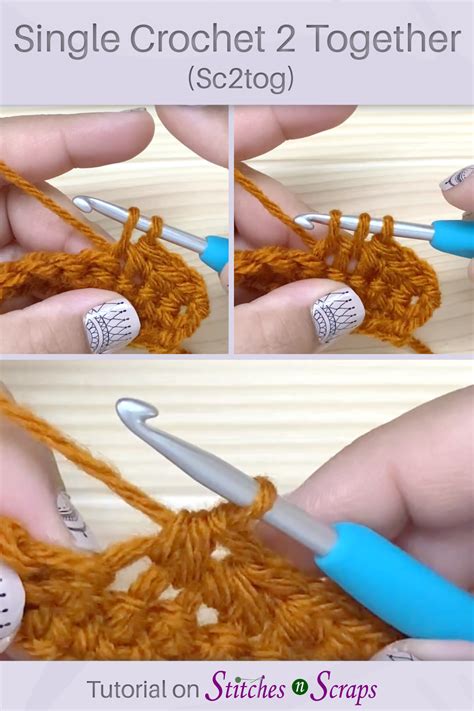 How Do You Single Crochet 2 Together