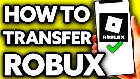 How Do You Transfer Robux