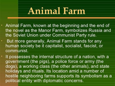 How Does Animal Farm Symbolize Human Civilization In General