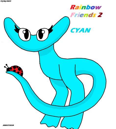 Unveiling the Mesmerizing Magic: Cyan's Role in Rainbow Friends!