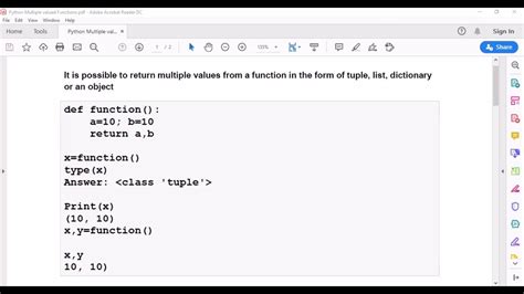 th?q=How Does Python Return Multiple Values From A Function? - Explained: Python's Method of Returning Multiple Function Values