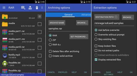 Can Android open RAR files without an app