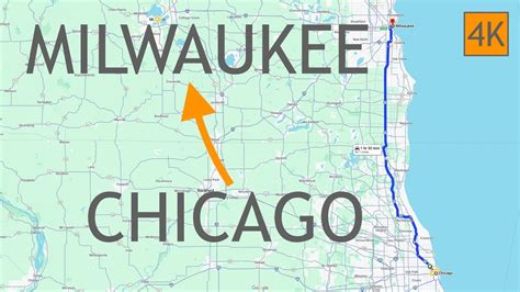 How Far From Chicago To Milwaukee