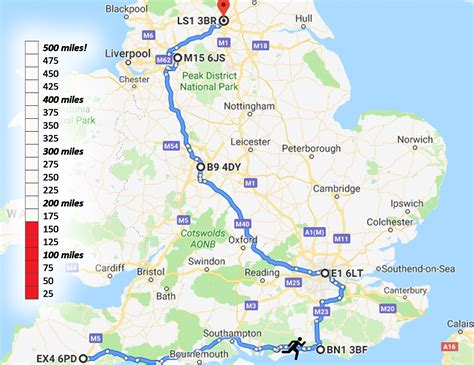 How Far Is 150 Miles