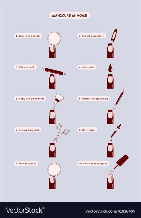 How Give Yourself Manicure Home