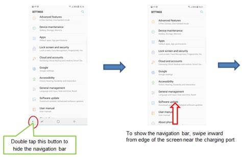 What hiding the Android navigation bar actually means