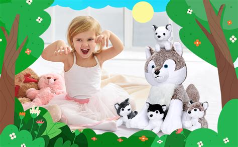 How Huggable Cuddly Wolf