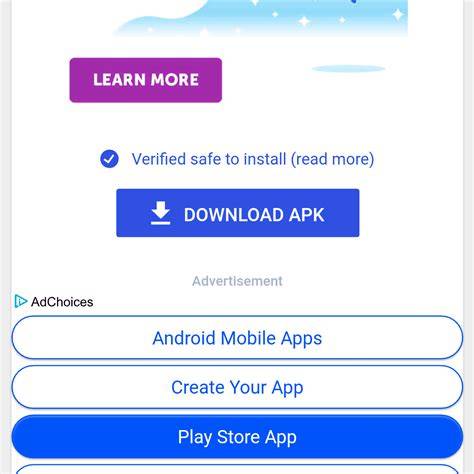 Find the APK on your device