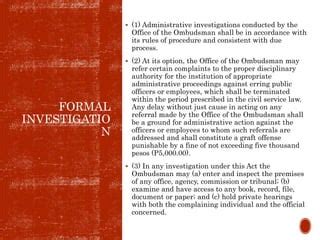 How Is An Investigation Conducted