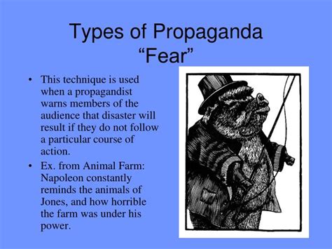 How Is Fear Used In Animal Farm