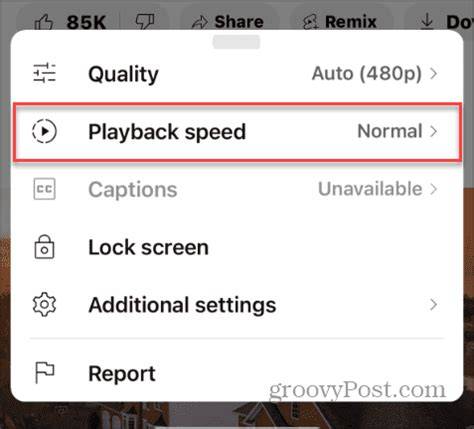 How to change playback speed and use the queue