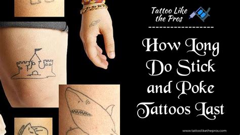 How Long Do StickandPoke Tattoos Last? Saved Tattoo
