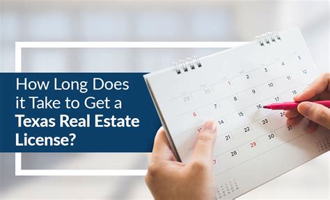 How Long To Get Real Estate License Texas