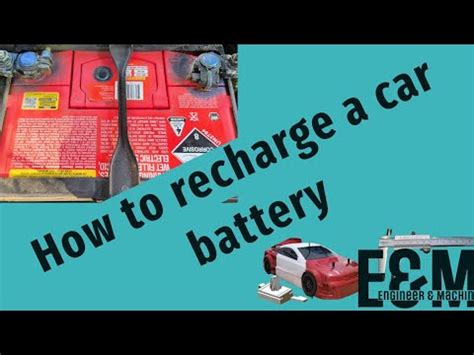 How Long To Recharge Car Battery