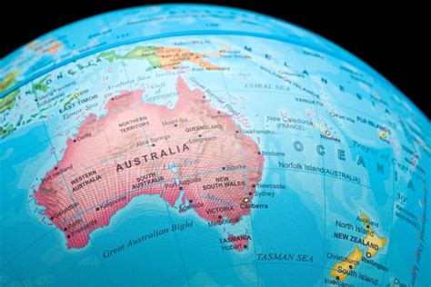 Australian Map Of The World