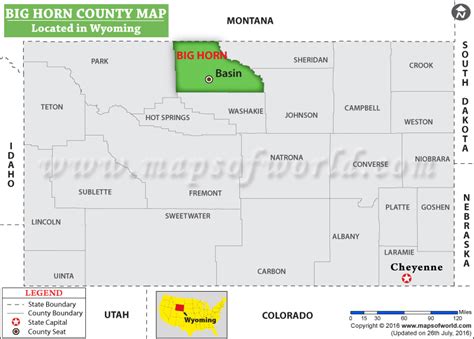 Big Horn County Map Server