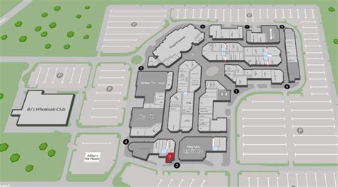Deer Park Tanger Outlets Map
